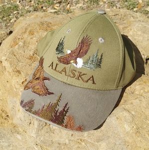 Alaska embroidered hat